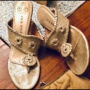 Jack Rogers Kitten Heel Thong